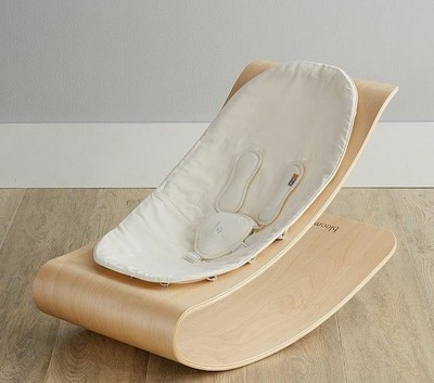 wooden baby bouncer chair